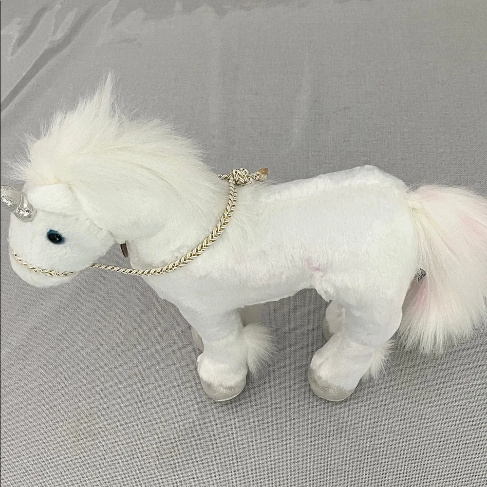 Breyer White Plush Unicorn with Silver color  Horn. - Picture 10 of 10